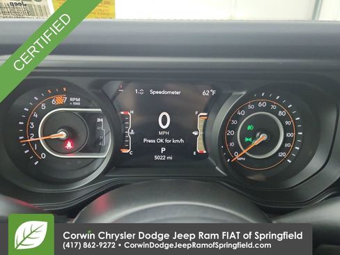 Certified 2026 Jeep Wrangler Unlimited Rubicon AWD/4WD image 22