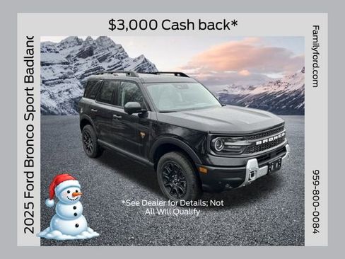 New 2025 Ford Bronco Sport Badlands w/ Badlands Tech Package image 1