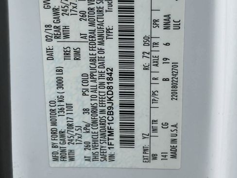 Used 2018 Ford F150 XL w/ Equipment Group 101A Mid image 27