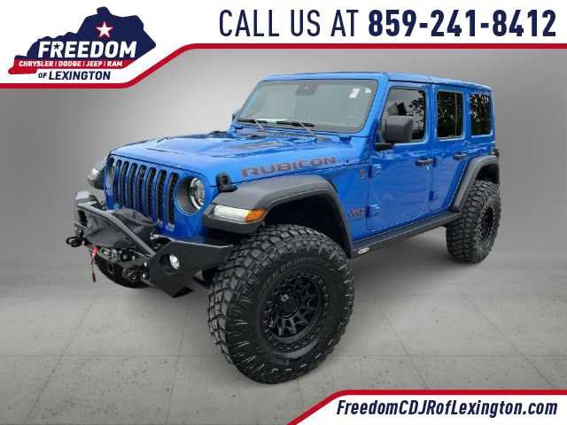Used 2023 Jeep Wrangler Unlimited Rubicon w/ LED Lighting Group AWD/4WD image 1