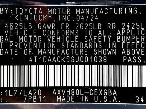 Certified 2025 Toyota Camry XLE FWD image 24