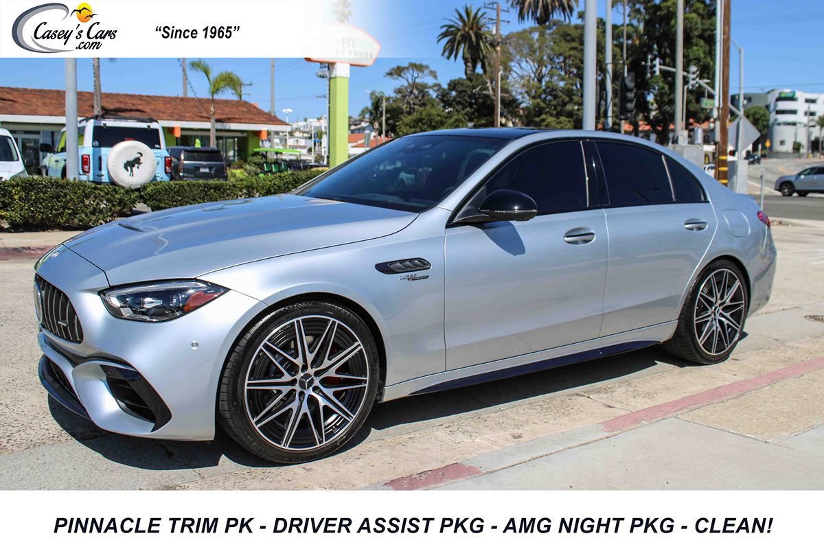 Used 2024 Mercedes-Benz C 63 AMG S w/ Pinnacle Trim Package image 1