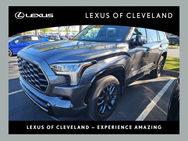Used 2025 Toyota Sequoia Platinum w/ Tow Technology Package AWD/4WD image 1