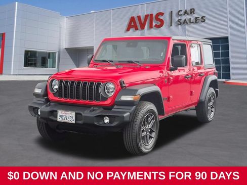 Used 2025 Jeep Wrangler Unlimited Sport AWD/4WD image 1