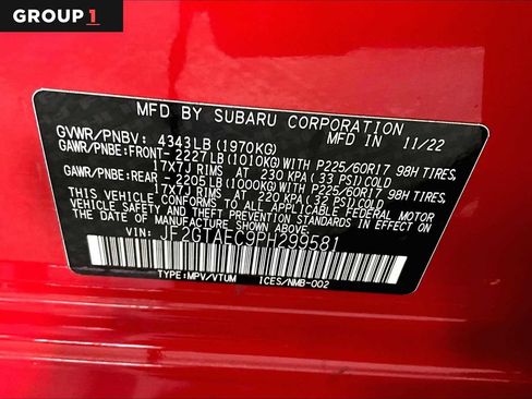 Certified 2023 Subaru Crosstrek 2.0i Premium image 36