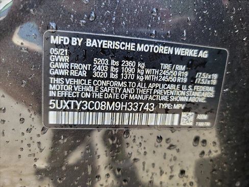 Used 2021 BMW X3 sDrive30i w/ Premium Package RWD image 24
