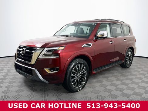Used 2024 Nissan Armada Platinum w/ Captain's Chairs Package image 2