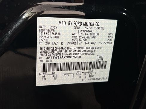 Used 2025 Ford Maverick XLT w/ XLT Luxury Package AWD/4WD image 30