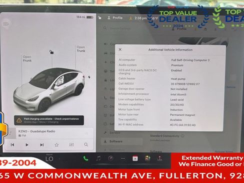 Used 2021 Tesla Model Y Performance AWD/4WD image 36