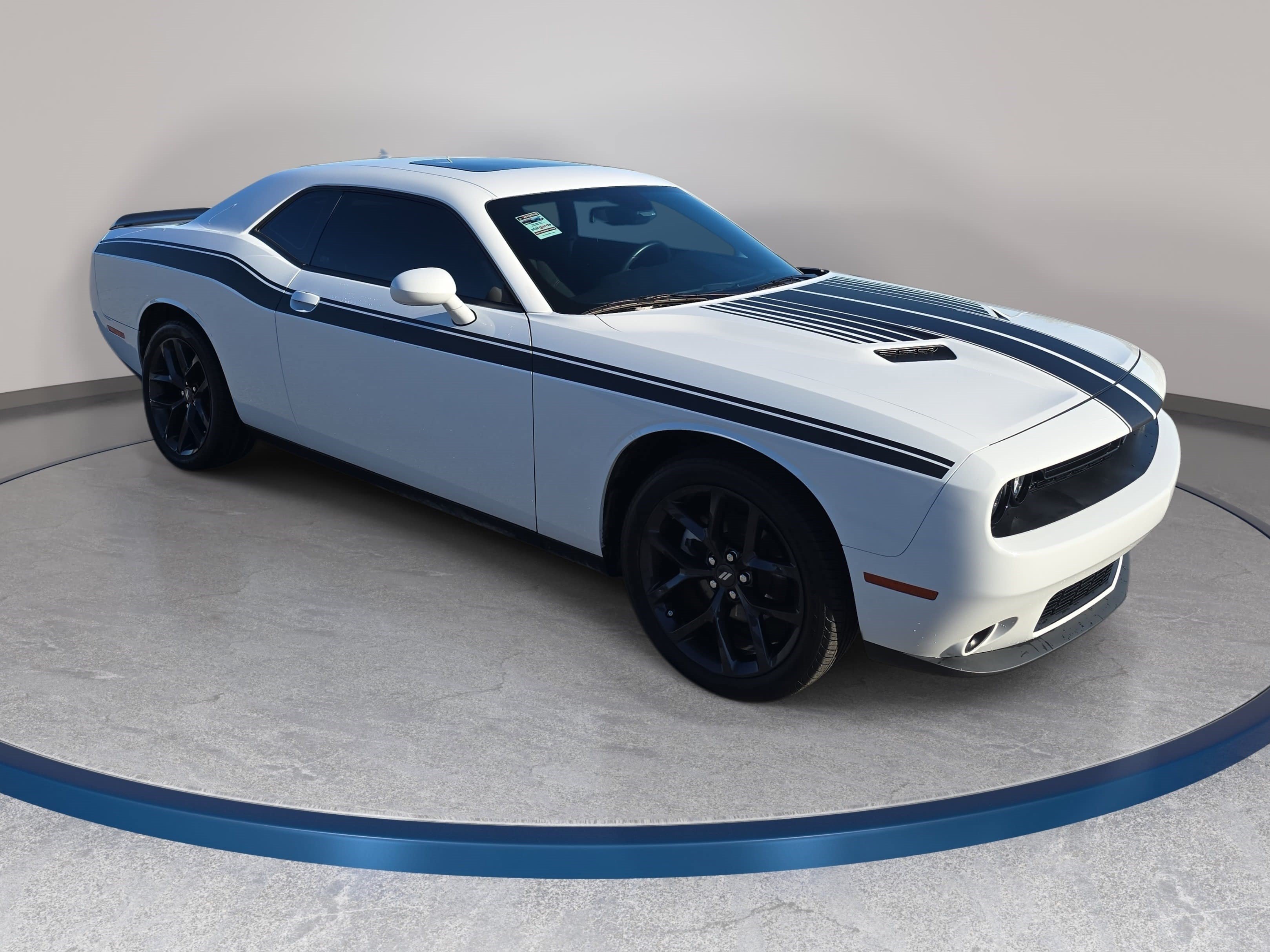 Used 2023 Dodge Challenger SXT w/ Blacktop Package RWD image 3