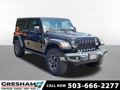 Used 2022 Jeep Wrangler Unlimited Rubicon 4xe w/ Cold Weather Group