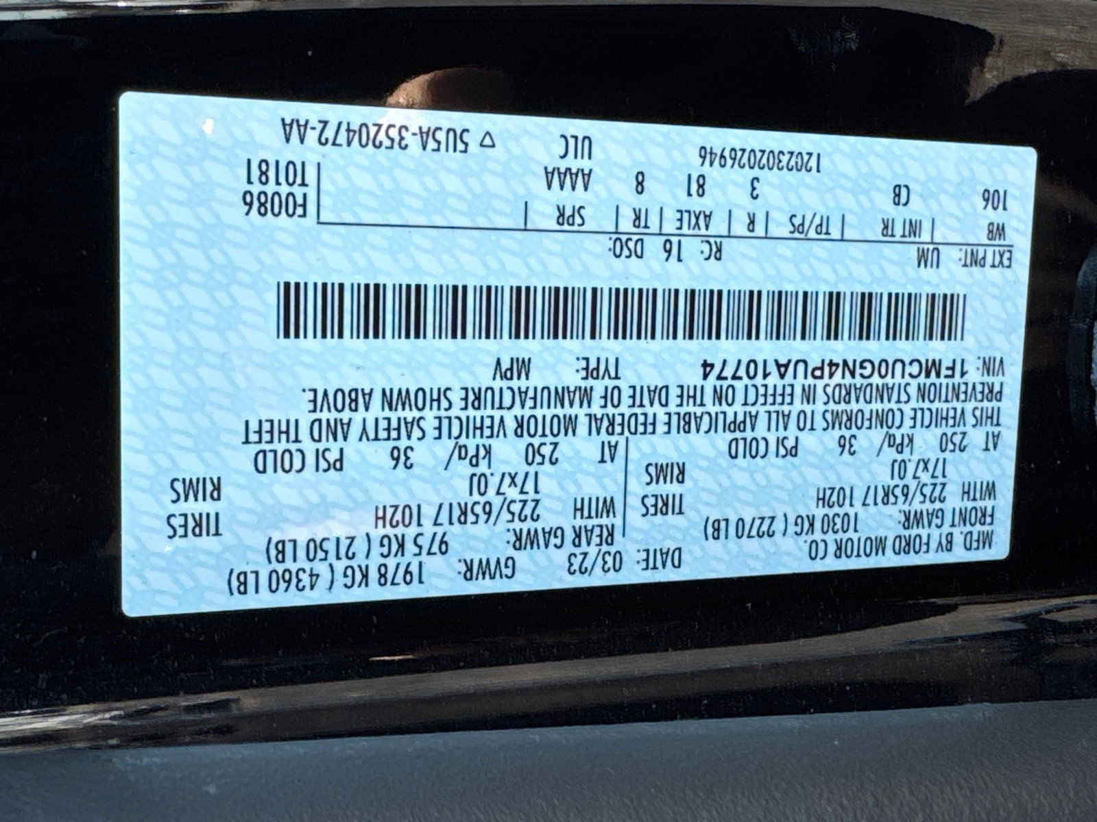 Used 2023 Ford Escape Active FWD image 37
