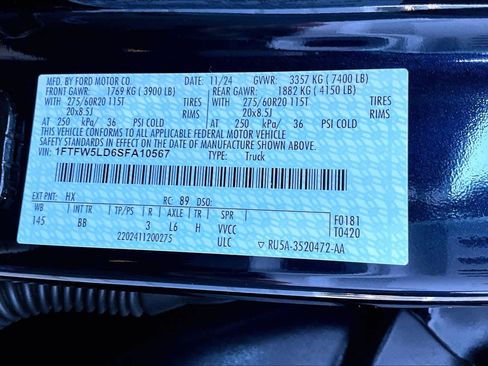 Used 2025 Ford F150 Lariat w/ Equipment Group 501A Mid image 32