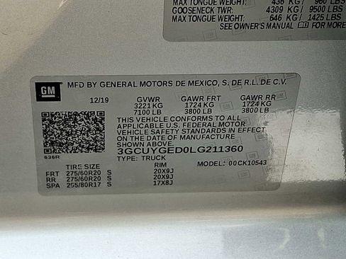 Used 2020 Chevrolet Silverado 1500 LTZ image 26