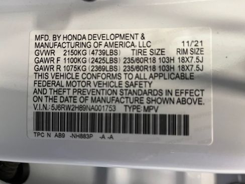 Used 2022 Honda CR-V EX-L image 24