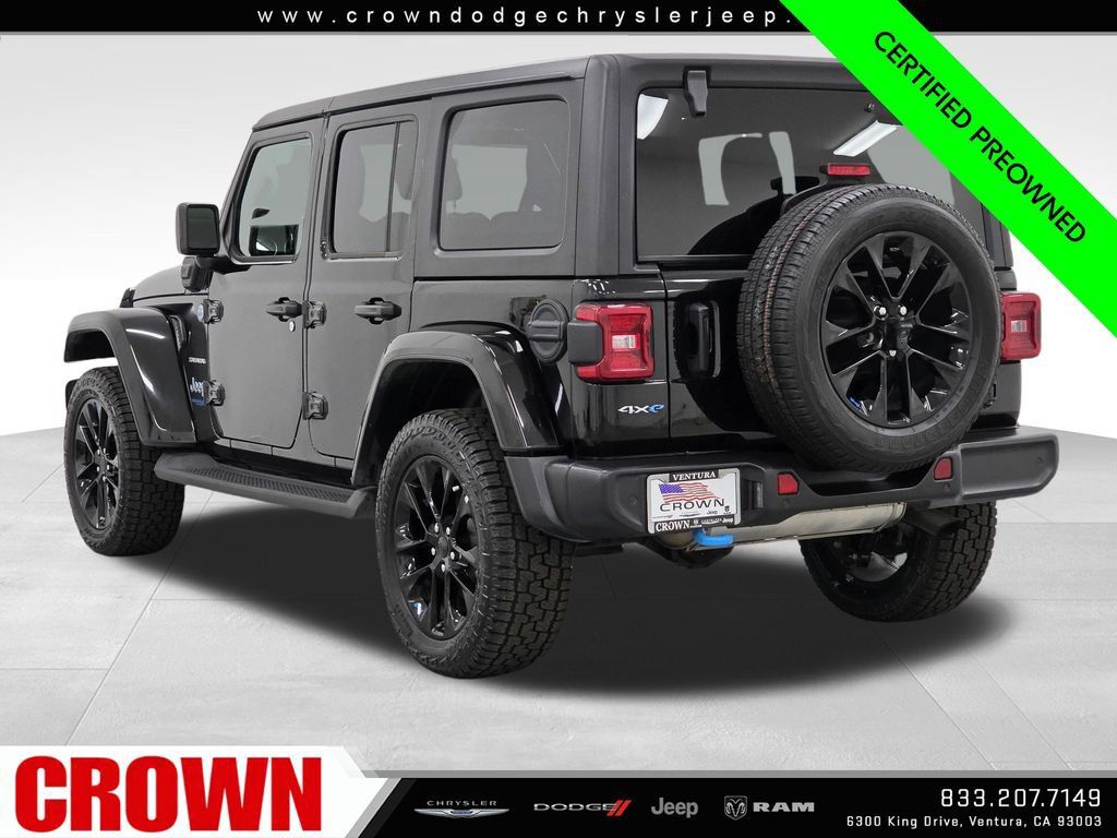 Certified 2022 Jeep Wrangler Unlimited Sahara w/ Safety Group AWD/4WD image 5