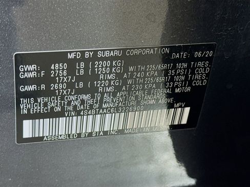 Used 2020 Subaru Outback AWD/4WD image 38
