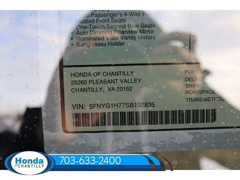 New 2025 Honda Pilot Touring image 38