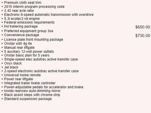 Used 2015 GMC Yukon SLE w/ Convenience Package image 3