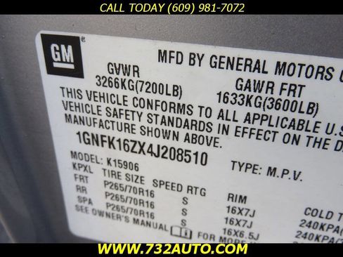 Used 2004 Chevrolet Suburban LT w/ Preferred Equipment Group AWD/4WD image 35