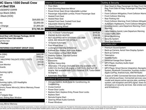 Used 2023 GMC Sierra 1500 Denali AWD/4WD image 47