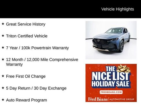 Used 2023 MAZDA CX-50 AWD 2.5 Turbo w/ Weather Package image 3