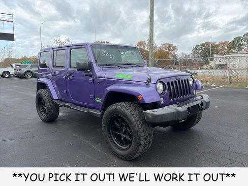 Used 2018 Jeep Wrangler Unlimited Sahara image 1