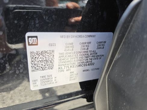 Used 2024 Chevrolet Trax ACTIV w/ Sunroof Package FWD image 37