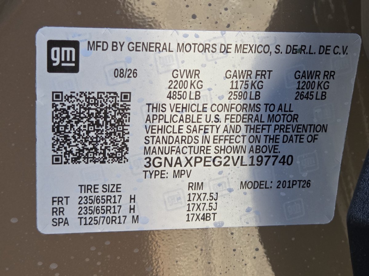 New 2027 Chevrolet Equinox LT w/ Convenience Package II AWD/4WD image 41