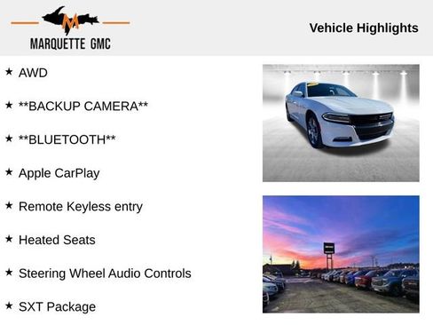Used 2016 Dodge Charger SXT w/ AWD Plus Group image 3