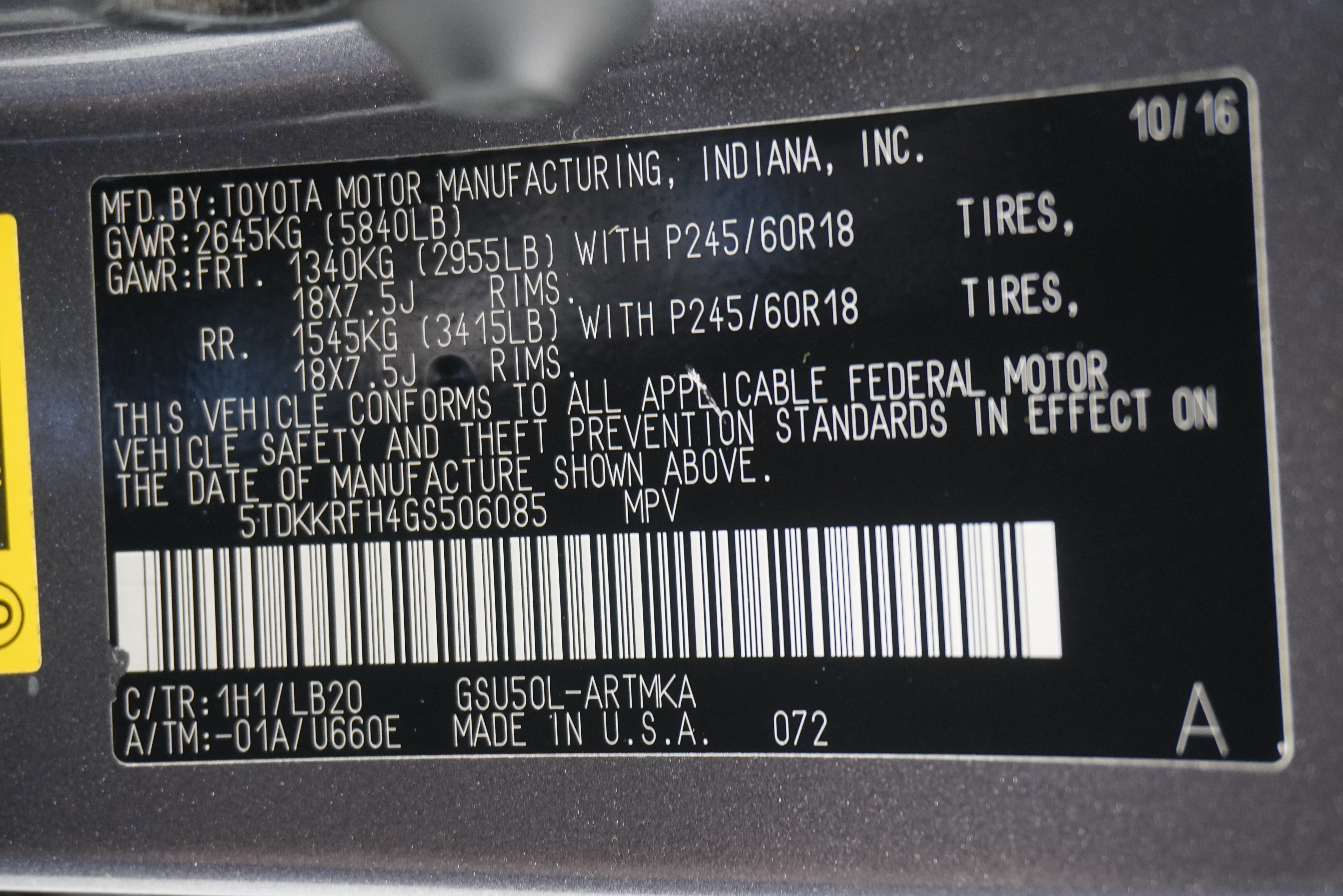 Used 2016 Toyota Highlander XLE FWD image 30
