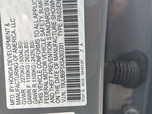 Certified 2025 Acura TLX SH-AWD w/ A-SPEC Pkg image 39