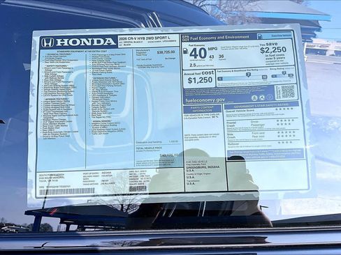 New 2026 Honda CR-V Sport-L image 22