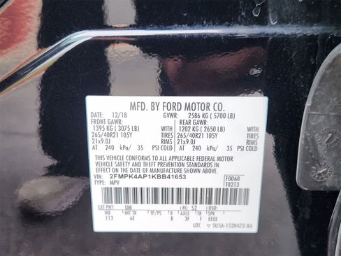 Used 2019 Ford Edge ST w/ Equipment Group 401A image 33