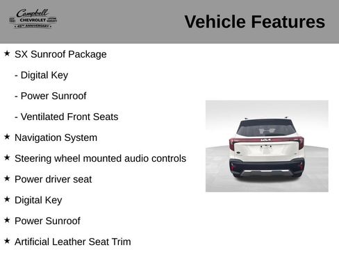 Used 2026 Kia Seltos SX w/ SX Sunroof Package AWD/4WD image 5