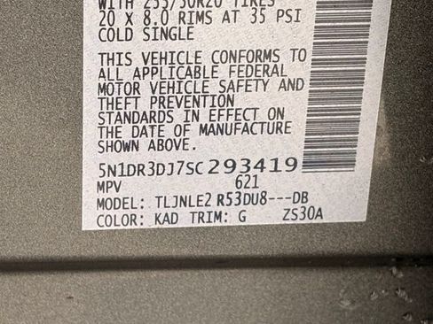 Used 2025 Nissan Pathfinder Platinum w/ Cargo Package AWD/4WD image 44