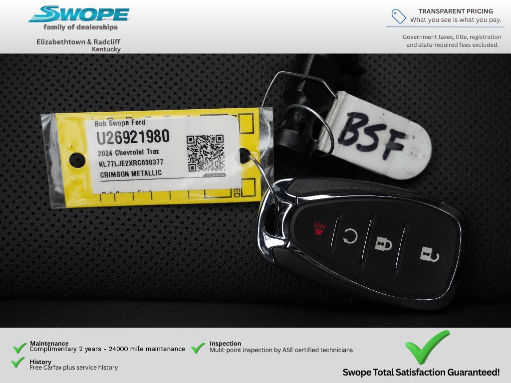 Used 2024 Chevrolet Trax RS FWD image 28