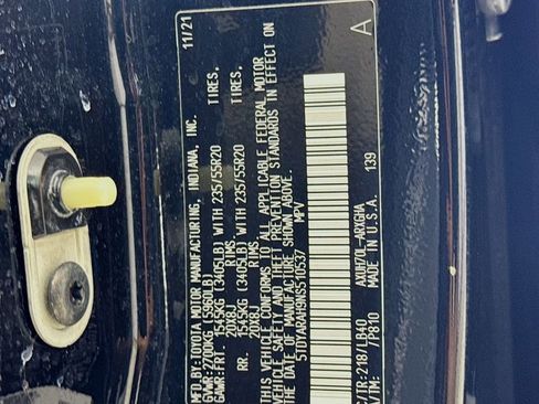 Used 2022 Toyota Highlander Limited FWD image 43