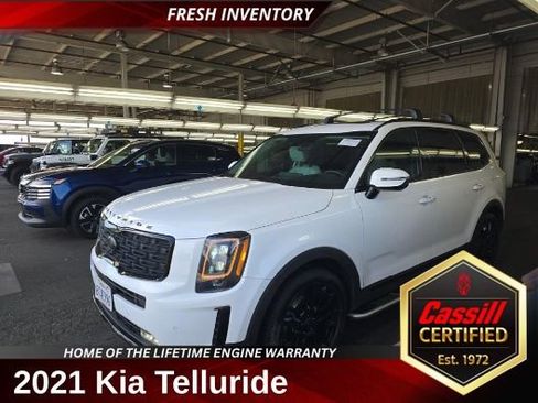 Used 2021 Kia Telluride SX w/ Nightfall Edition Package image 1
