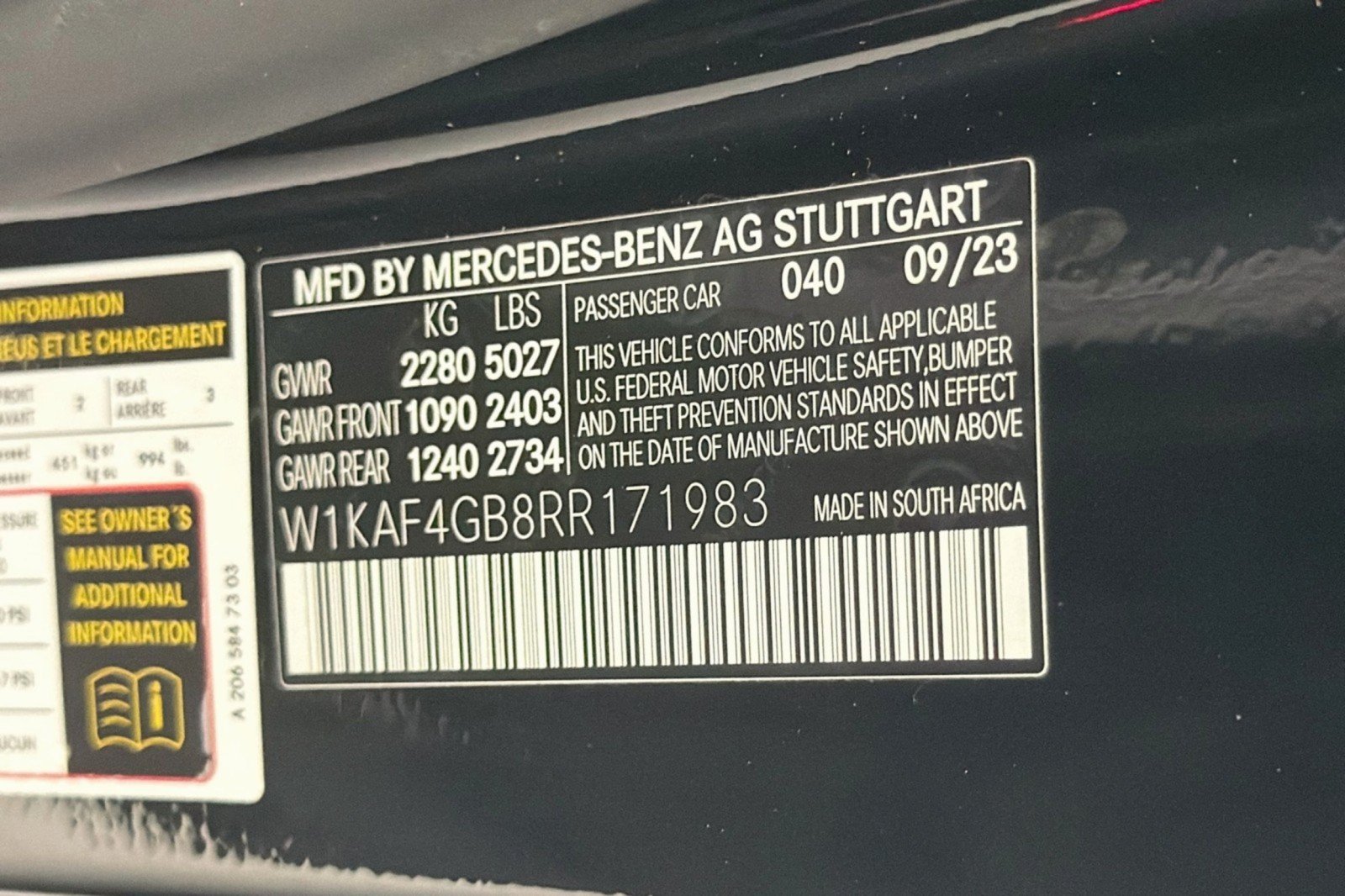 Certified 2024 Mercedes-Benz C 300 Sedan image 28