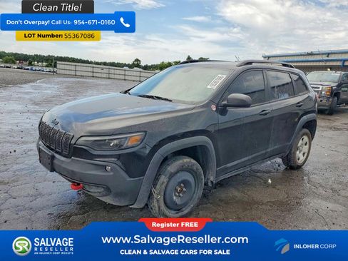 Used 2020 Jeep Cherokee Trailhawk AWD/4WD image 1