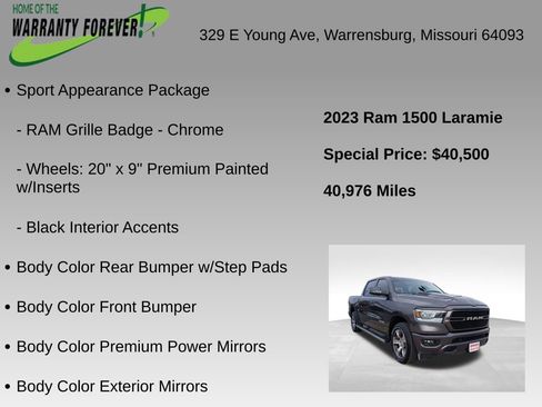 Used 2023 RAM 1500 Laramie image 9