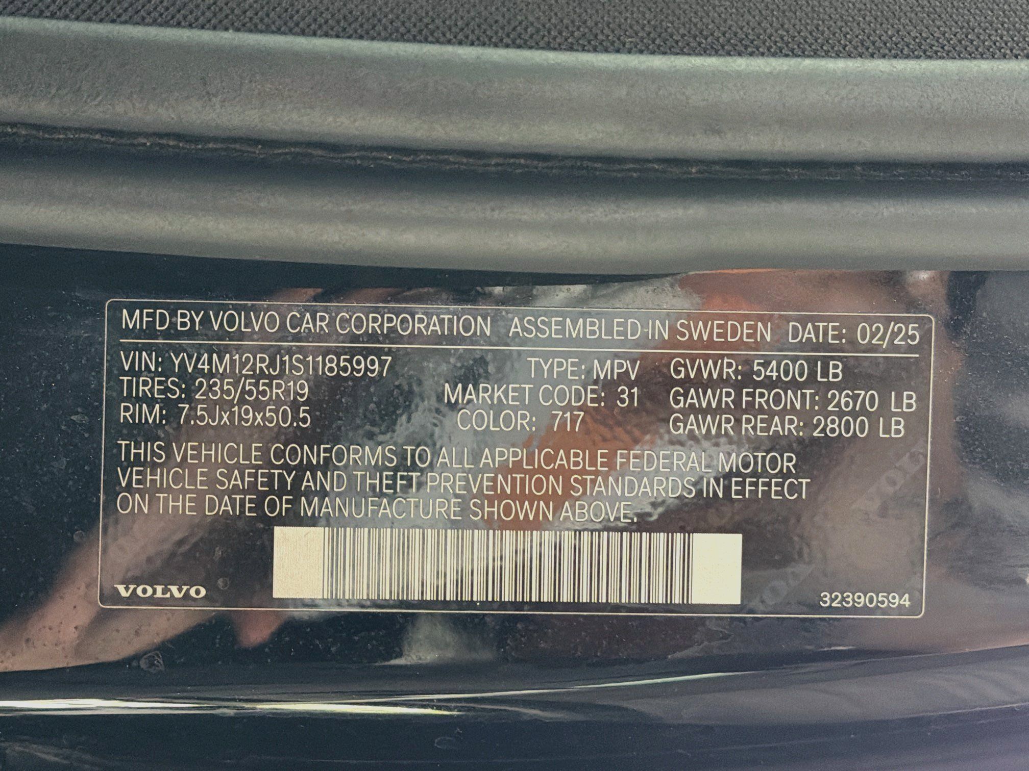 Used 2025 Volvo XC60 B5 Core AWD/4WD image 12