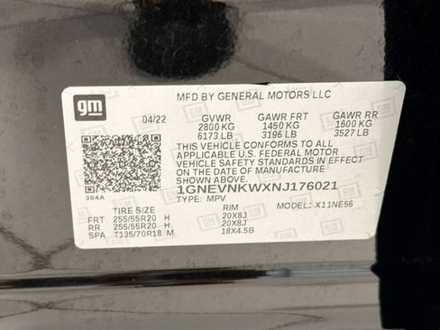 Used 2022 Chevrolet Traverse High Country AWD/4WD image 30