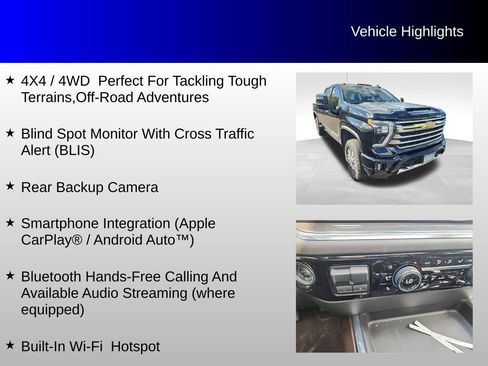 Used 2024 Chevrolet Silverado 2500 High Country w/ High Country Premium Package AWD/4WD image 4