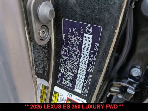 New 2025 Lexus ES 350 350 Luxury image 20