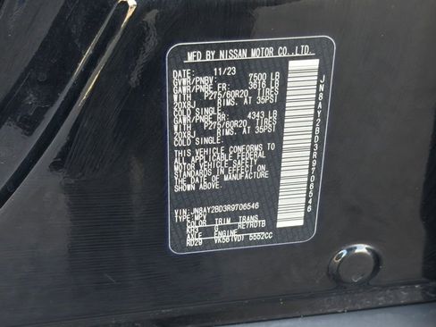 Used 2024 Nissan Armada SL image 35