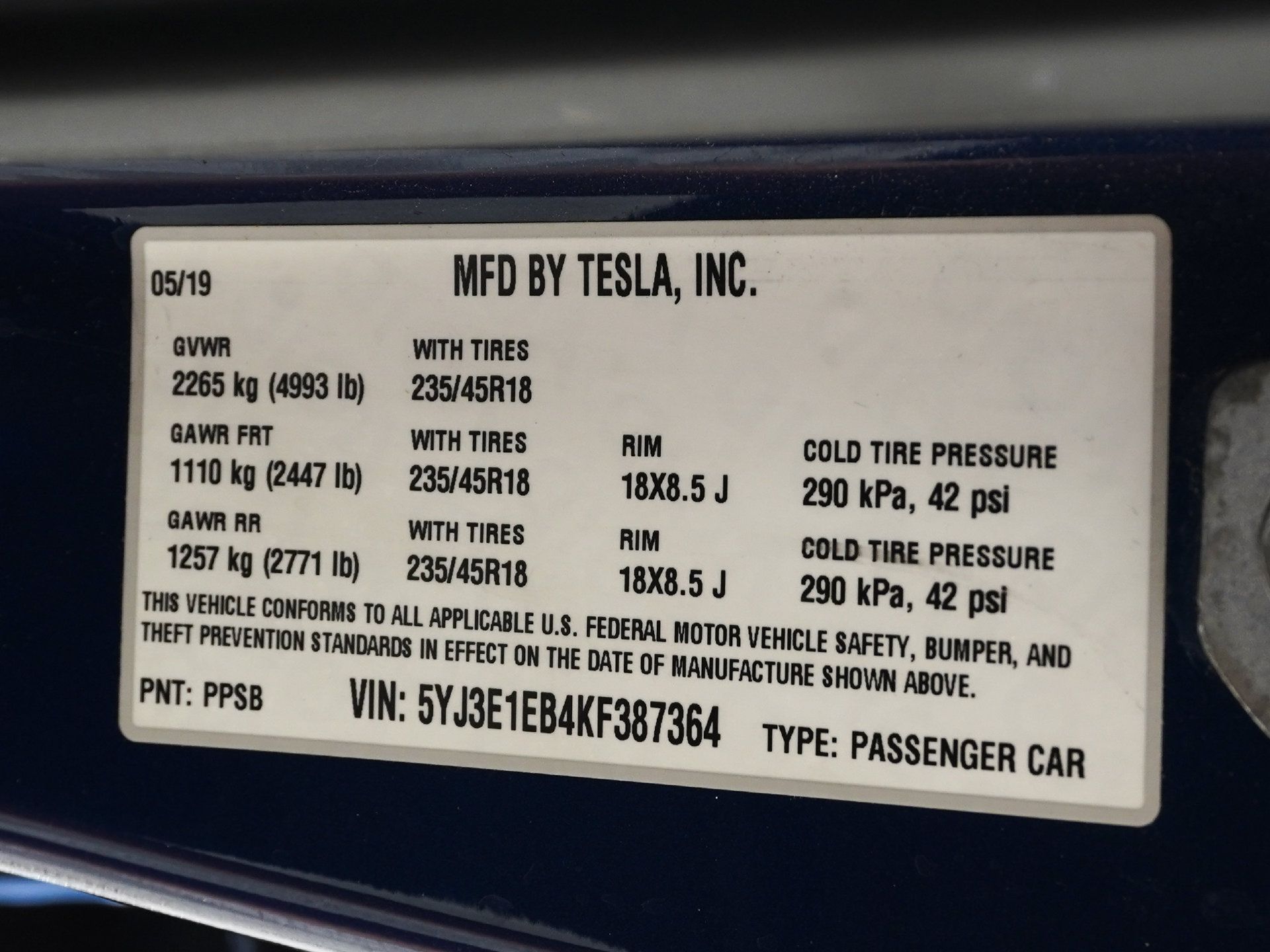 Used 2019 Tesla Model 3 Long Range AWD/4WD image 32