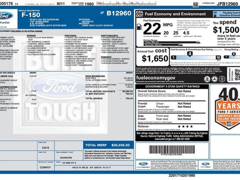 Used 2018 Ford F150 XL w/ Equipment Group 101A Mid image 20