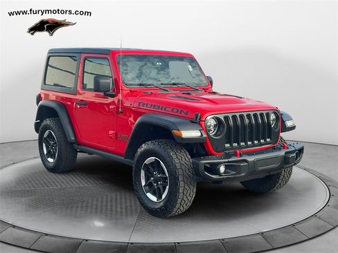 Used 2021 Jeep Wrangler Rubicon w/ Uconnect 4C Nav & Sound Group image 1